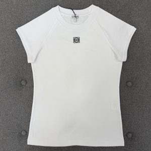 로에베 아나그램 코튼 블렌드 스몰 반팔 티셔츠
