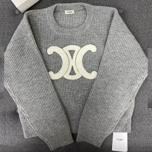 셀린느 르브드 울 크루넥 스웨터