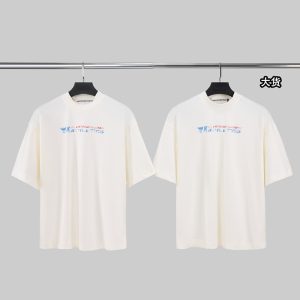 알렉산더 왕 로고 프린트 코튼 티셔츠