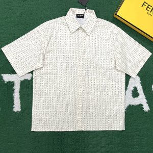 펜디 FF 스티치 리넨 셔츠