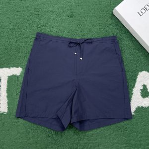 로에베 아나그램 드로우스트링 코튼 혼방 숏 팬츠