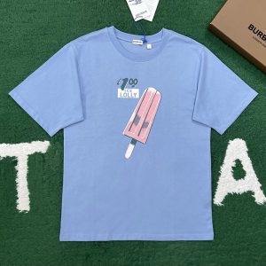 버버리 아이스 롤리 코튼 티셔츠
