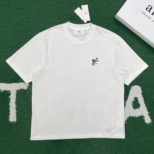 아미 드 꾀흐 튤립 하트 로고 코튼 티셔츠