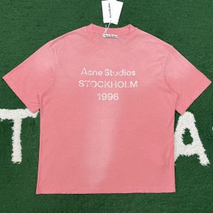 아크네 스프레이 1996 로고 반팔 티셔츠