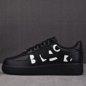 【GX공장】나이키 x 꼼데가르송 에어포스 1 로우 레트로 SP 블랙 IB9949-001