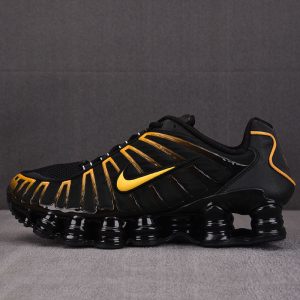 【MAX공장】나이키 샥스 TL 블랙 유니버시티 골드 AV3595-013