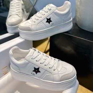 디올 스타 플랫폼 스니커즈 화이트