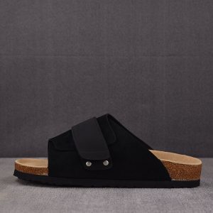 【GD공장】버켄스탁 벨크로 스트랩 교토 블랙