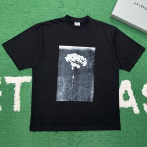 발렌시아가 더 송 오브 더 하이스트 타워 오버사이즈 티셔츠