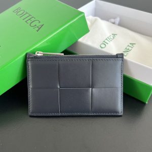 보테가베네타 인트레치아토 지퍼 카드 케이스 679843