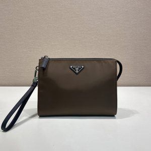 프라다 리나일론 사피아노 레더 파우치 2NE789