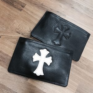 크롬하츠 크로스 패치 타이니 지퍼 월렛