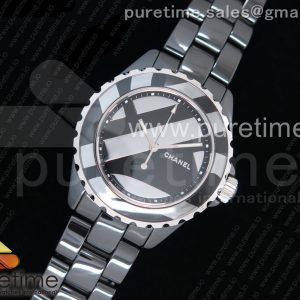 EAST공장 샤넬 J12 언타이틀 38MM 블랙 세라믹브레이슬릿 솔리드백 XHANEL J-12 H5582 38mm Blk CERCER Blk EAST A2892