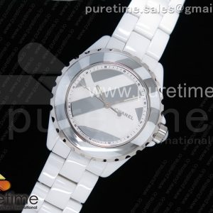 EAST공장 샤넬 J12 언타이틀 38MM 화이트 세라믹브레이슬릿 솔리드백 XHANEL J-12 H5582 38mm Wht CERCER Wht EAST A2892