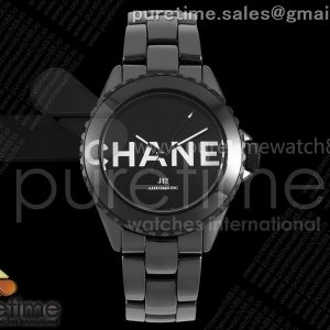 HT공장 샤넬 J12 블랙세라믹 38미리 블랙샤넬다이얼 세라믹브레이슬릿 J13 38mm HTF 11 Best Edition Black Korea Ceramic Black CHANEL Dial on Bracelet A12.2