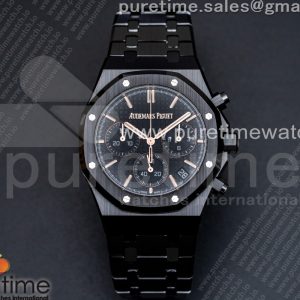 APS공장 오데마피게 로얄오크 크로노그래프 풀세라믹 블랙다이얼 브레이슬릿 26240 V2 Royal Oak Chrono 26240 Black Ceramic APSF 11 Best Edition on Ceramic Bracelet SA4401 Super Clone