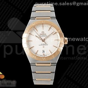 ASW공장 오메가 컨스텔레이션 39 로즈골드콤비 화이트다이얼 브레이슬릿 Constellation 39mm SSRG ASWF 11 Best Edition White Dial on SSRG Bracelet A8800
