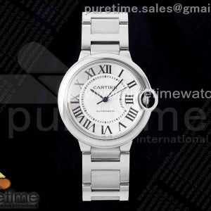 CH공장 까르띠에 발롱블루 36mm 스틸 화이트다이얼 오토메틱 브레이슬릿 Ballon Bleu 36mm SS CHF 11 Best Edition White Texture Dial on SS Bracelet NH05A