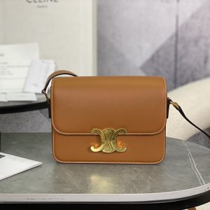 셀린느 틴 트리옹프 숄더백 188423 브라운