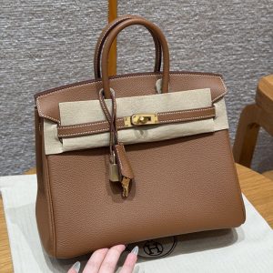 【수공】에르메스 버킨 25 토고 37 골드