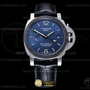 VS공장 파네라이 PAM1279 루미노르 Gmt 블루다이얼 가죽스트랩 PAM1279 Lum. GMT TILE Blue VSF P9010