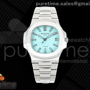 DD공장 파텍필립 노틸러스 5711 스틸 티파니블루다이얼 브레이슬릿 Nautilus 5711 DDF 11 Best Edition Tiffany Blue Dial on SS Bracelet DD330 Super Clone