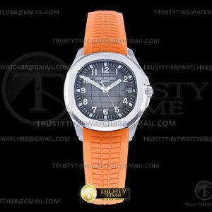 DD공장 파텍필립 아쿠아넛 5167 그레이다이얼 오렌지러버스트랩 Aquanaut Ref.5167 Orange SSRU GreyNum DDF DD330