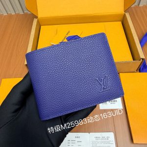 루이비통 마르코 월릿 LV 에어로그램 반지갑 M25983