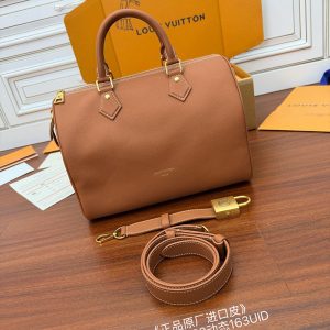 루이비통 로우 키 스피디 소프트 30 꼬냑 그레인 카프스킨 M24892