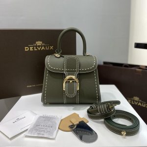 델보 브리앙 미니 로데오 핸드백 카프레더