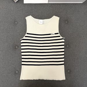 디올 리비에라 미리니에르 민소매 스웨터