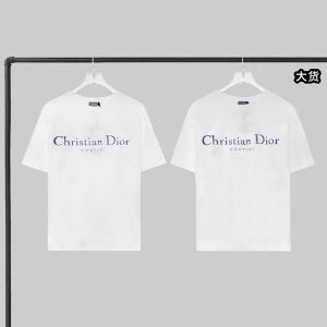 디올 Couture 꾸뛰르 반팔 티셔츠 화이트
