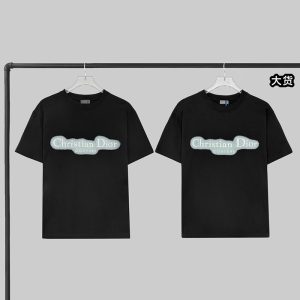 디올 Couture 꾸뛰르 디스트레스드 이펙트 반팔 티셔츠