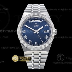 V7공장 튜더 로얄 28600 스틸 블루다이얼 로만인덱스 브레이슬릿 Tudor Royal 28600 41mm SSSS BlueRmn V7F A2836