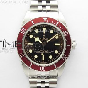 ZF공장 튜더 헤리티지 블랙베이 41 레드베젤 블랙다이얼 브레이슬릿 Heritage Black Bay M7941A1A0RU-0003 41mm SS ZF 11 Best Edition Black Dial Red Bezel on SS Bracelet A2824