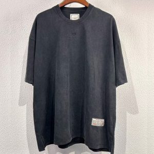 우영미 가먼트 다잉 오버사이즈 티셔츠