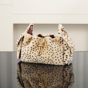 샤넬 26A 25 미니 백 포니헤어 골드 메탈