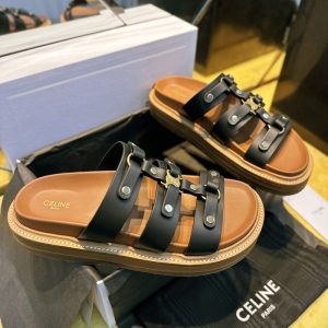 셀린느 티피 슬라이드 샌들