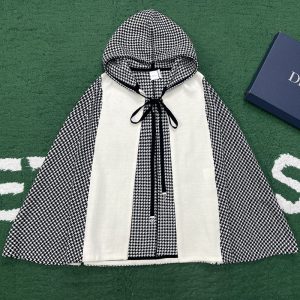 디올 하운즈투스 후드 케이프