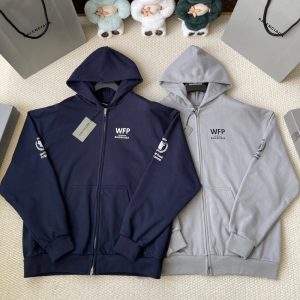 발렌시아가 WFP 레귤러 후드 집업