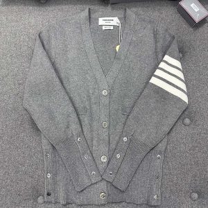 톰브라운 4-Bar 사선완장 여성용 가디건